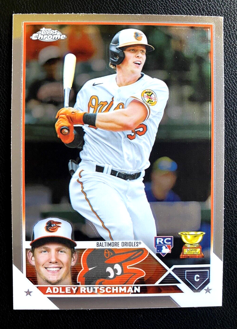 Adley Rutschman 2023 Topps Chrome #1 Baltimore Orioles Rookie C31