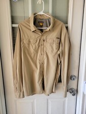 Last One Eddie Bauer Travex Vented Ripstop LS Adventure Shirts Mens 2XL