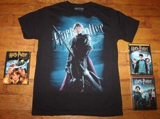 BNWOT 2009 Harry Potter The Half Blood Prince Promo Shirt 3x DVD s