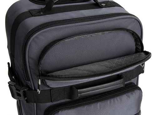 Granite Gear Wheeled Duffle Bag Lightweight Big Wheels Carry On Travel Suitcase - Picture 10 of 16