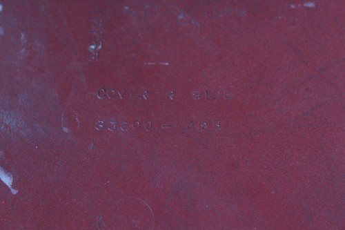 ＨONＤA CＢ750〜2003年 カウル純正同色キャンディリパイレッド