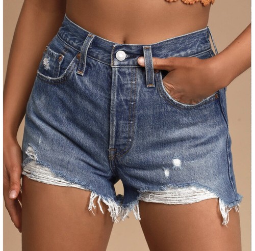 levis 501 athens shorts