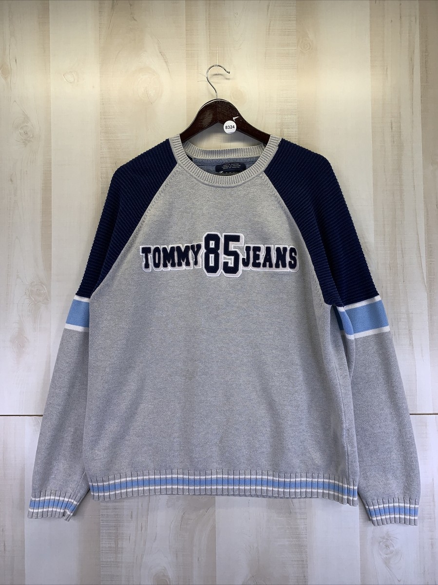 Vintage Tommy Hilfiger Mens Tommy Jeans Logo Sweater Medium-8324