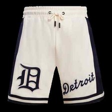 Pro Standard - MLB Detroit Tigers Retro Classic Men's 2.0 Shorts - Eggshell