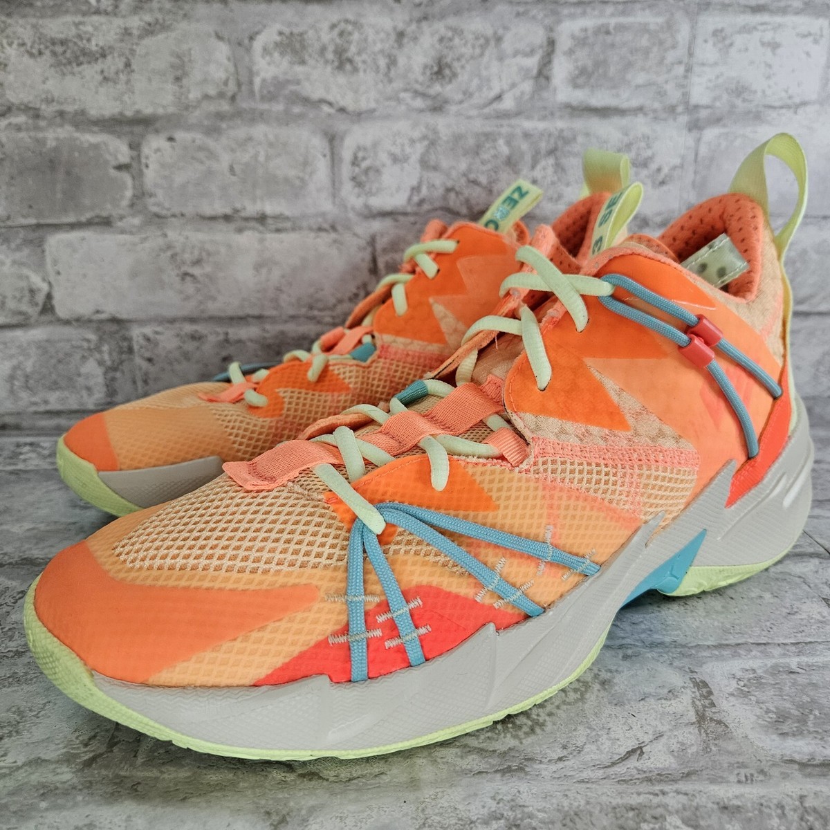 Nike Jordan Why Not Zer0.3 SE Melon Mint Sneaker Orange CK6611 800