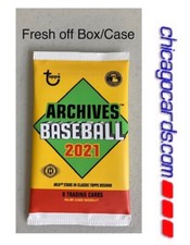 2021 Topps Archives Hobby Pack Look4 Ohtani Soto Robert Bryant Harper Trout AUTO