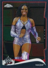 #34 NAOMI 2014 Topps Chrome WWE DIVA