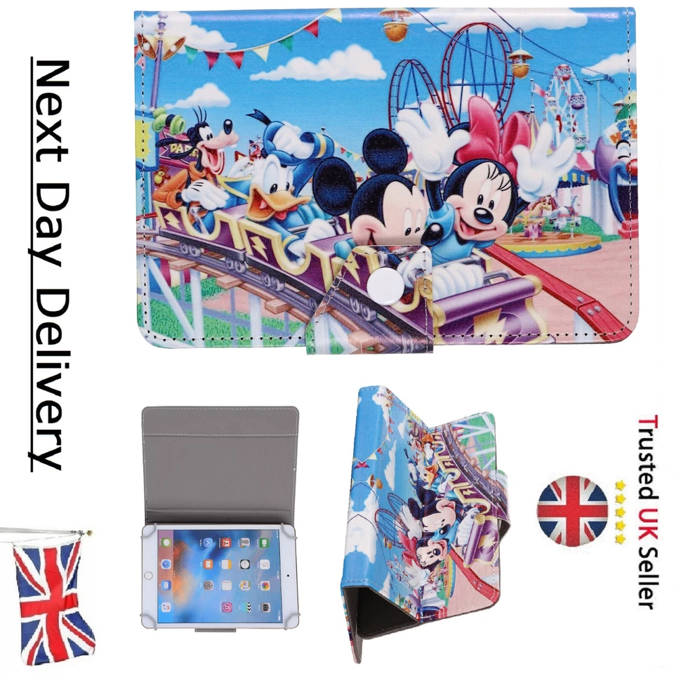 Mickey Minnie Mouse stand-up folio case for various Samsung Galaxy Tablet Models - Image 2 of 4