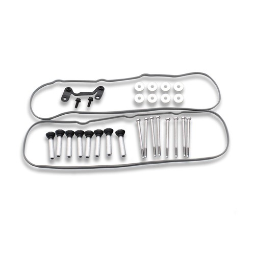 For GM LS LS1 LS2 LS3 Polished Aluminum Tall Valve Covers with Coil Mounts - Picture 5 of 6