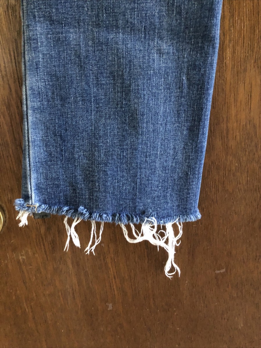 acne studios jeans 30 Ltvint Paw 15 High Rise Cropped Raw