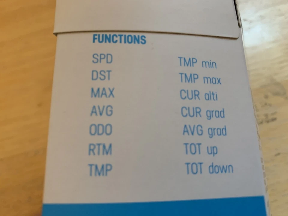 PRO Scio Alti Wireless Bicycle Computer with Altimeter - PRCC0014 - White - Image 3 of 3
