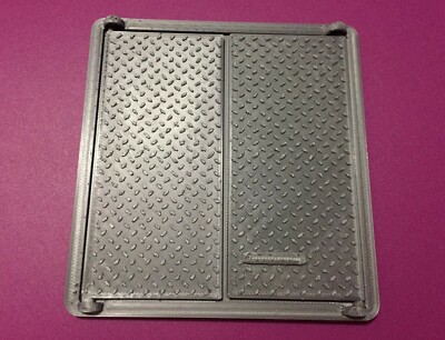 Figure Diorama Accessory Sidewalk Cellar Doors Basement 1/12 Scale US SELLER