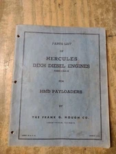 Hough Parts List For HMD Payloaders 21JS-1605-M1