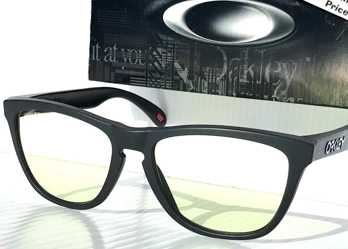 NEW Oakley FROGSKINS Carbon PRIZM GAMING Blue Light Blocking