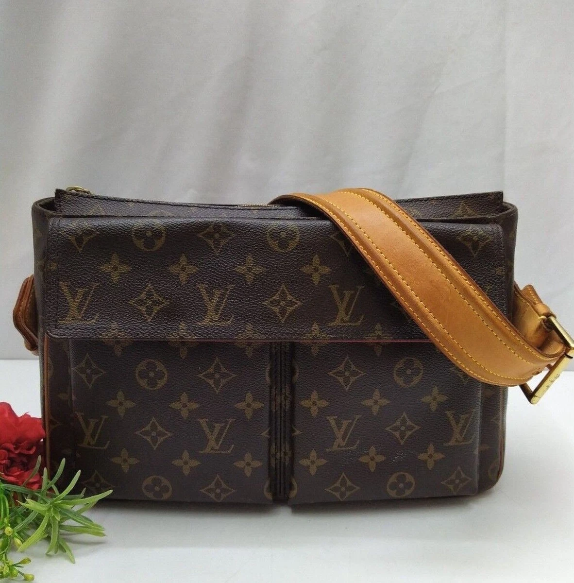 Louis Vuitton Viva Cite GM Monogram Coated Canvas Brown Shoulder Bag