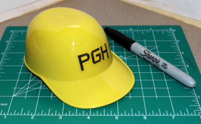 2024 Pittsburgh Pirates CITY CONNECT *CUSTOM DECALS* Ice Cream Helmet Sundae Hat