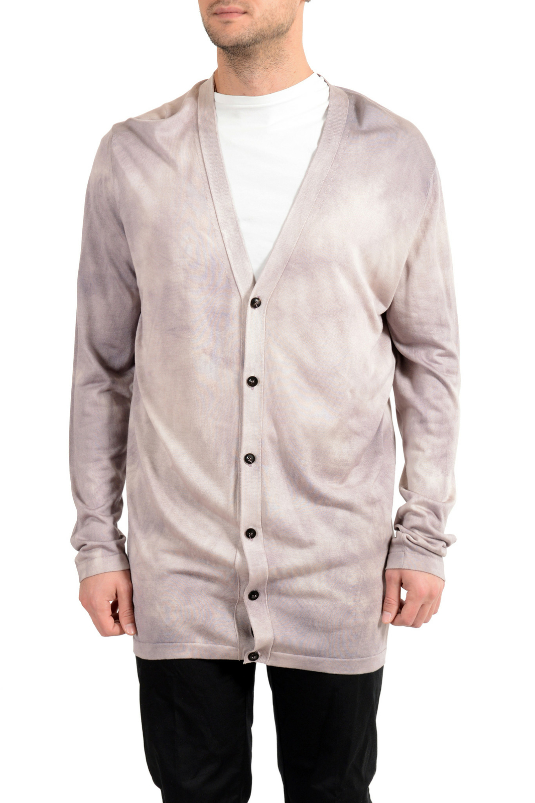 Мужской кардиган-пуловер Versace из 100 шелка свитер US L IT 52 56790₽