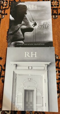 Restoration Hardware RH Design Sourcebook catalogs 2012 Lot Of 2