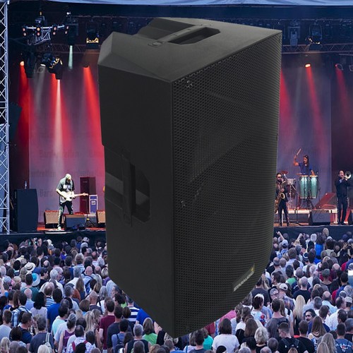 15" 4000W Powered Stage Audio PA TWS Speaker W/ Church Wired Karaoke Microphone - Picture 14 of 24