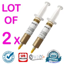 2x 30g H Perfomance Gold Syringe GPU CPU XBOX360 Heaksink Compound Thermal Paste