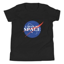 I Need My Space Youth Short Sleeve T-Shirt FREE US SHIPPING