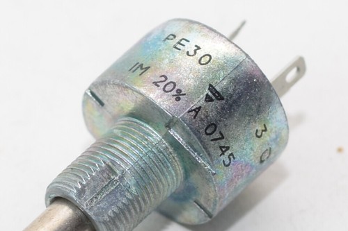 Potentiometer von Sfernice Typ PE30, 1 MΩ lin. / 20%, Variable Resistor, NOS - Picture 2 of 5
