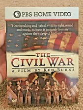 The Civil War A Film Directed By Ken Burns PBS Home Video Complete 5 DVD Set