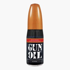 GUN OIL Silicone Anal Lube,2/4/8/16oz,Added Vitamin E & Aloe Vera