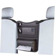Car Back Seat Organizer with Double-Sided Storage Tissue Holder - Universal