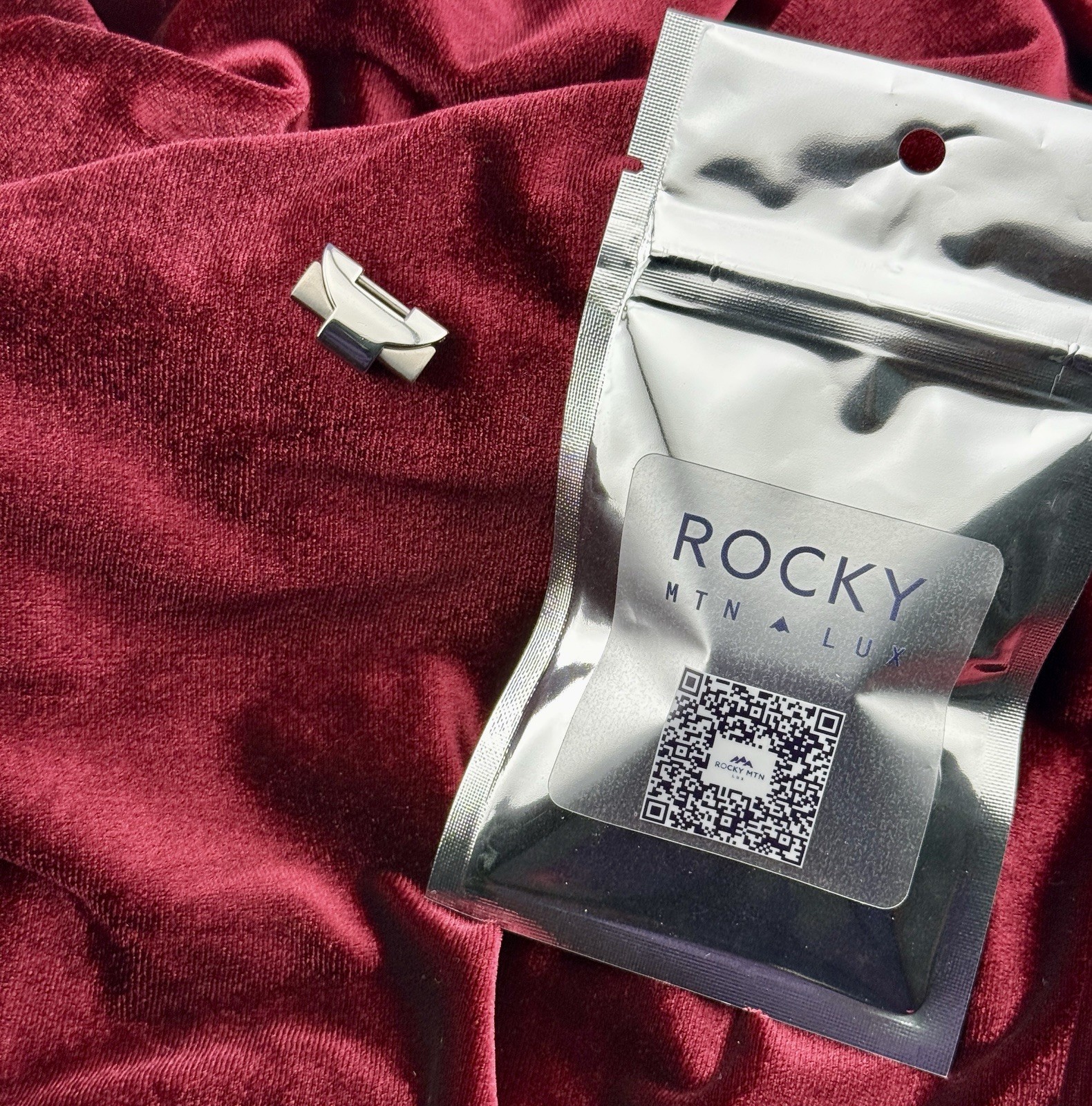 Authentic Panerai Titanium Bracelet Link Multi Si… - image 2