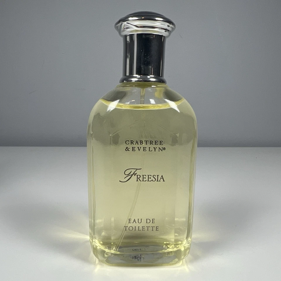 CRABTREE & EVELYN FREESIA EAU DE TOILETTE 3,4 OZ NUEVO EN CAJA DESCONTINUADO RARO Foto 2 de 4