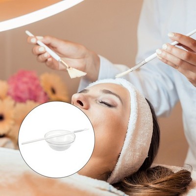 1 Set Beauty Salon Maske Werkzeuge Maske Schalen Gesichtspinsel Applikator