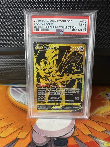 Zacian V graded PSA 9 for sale on eBay