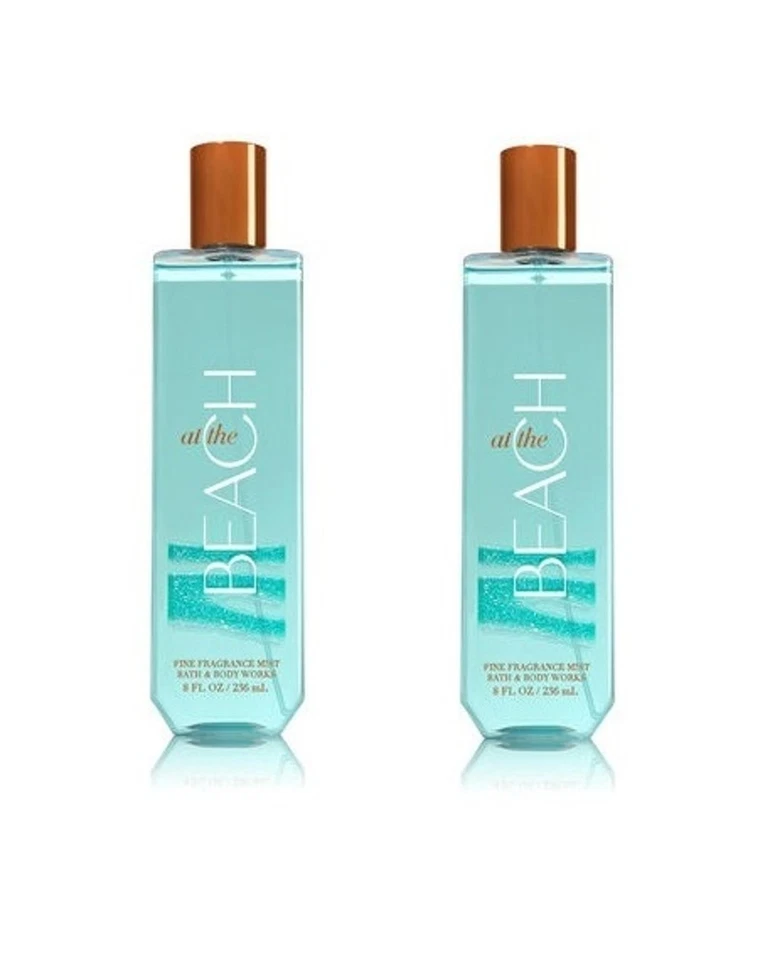 Pack of 2 At The Beach Fine Fragrance Mist, 8 Fl Oz - Your Travel Essential - Image 2 of 2