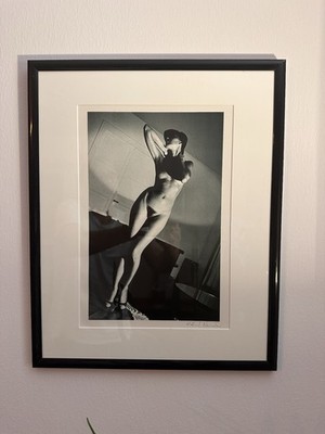 Helmut Newton Lithogr.  In my apartment, Paris '78  handsigniert limitiert 15/24
