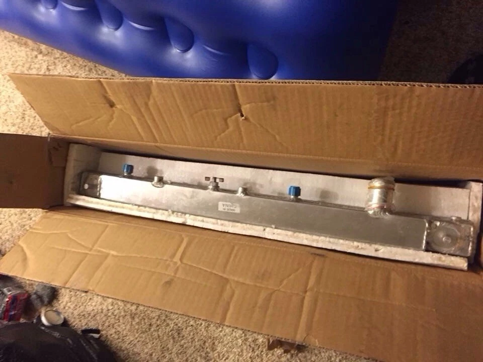 Radiador de aluminio para Honda Accord 1990-1993/1992-1996 Honda Prelude 2,2 L l4 Foto 4 de 4