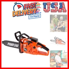 Toy Chainsaw - Fake Outdoor Power Tool for Pretend Play - Battery-Powered wit...