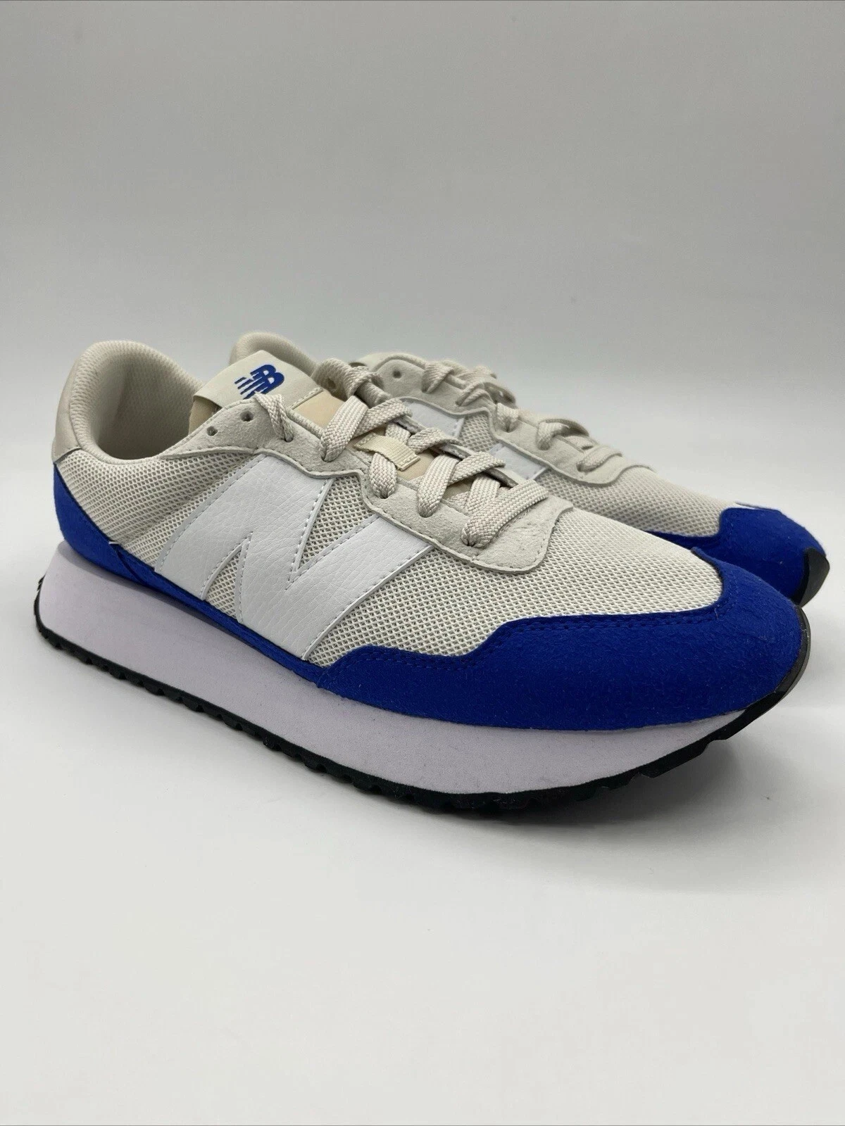 New Balance 237 Men's Lifestyle Shoes Blue Cream White MS237PL1 NWB