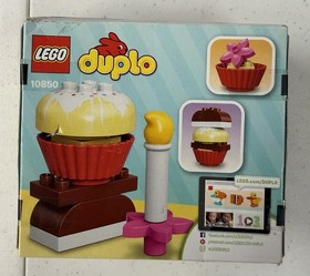 Lego Duplo 10850 Birthday Cupcake Damaged Box Free Shipping