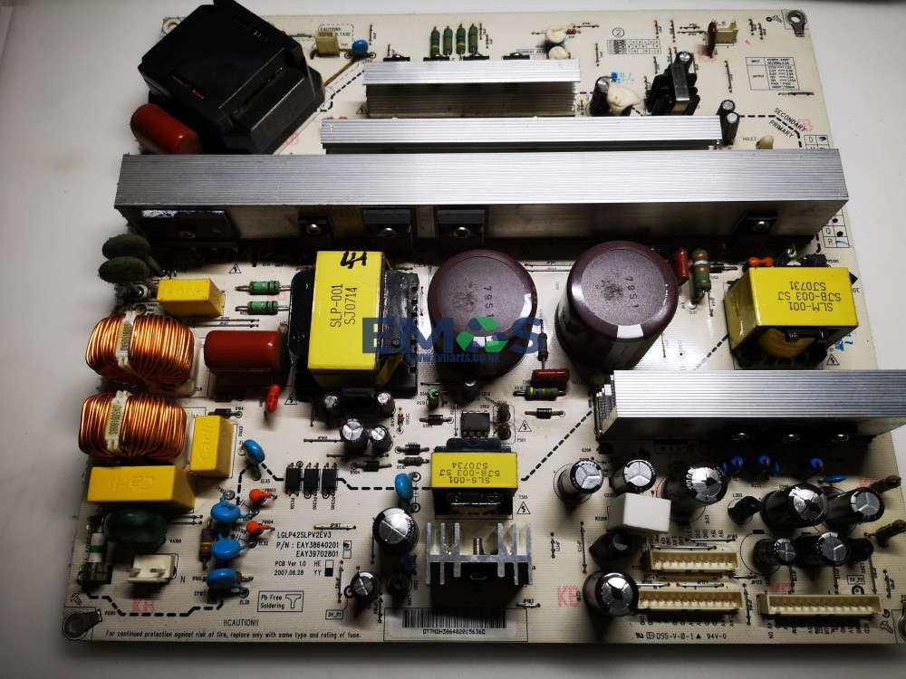 EAY38640201 POWER SUPPLY FOR LG 42LC55-ZA (LGLP42SLPV2EV3)