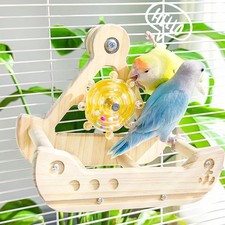 Bird Swing Barch Toy Bird Cage Barch -&Uuml;bung Premium, Kauen, Training einfach zu