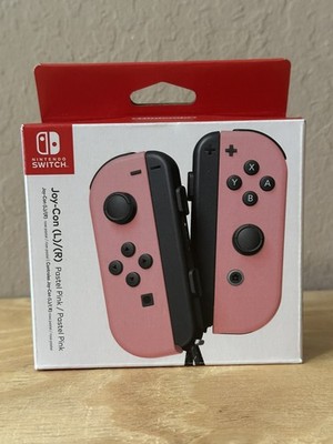 Nintendo Switch Joy Con Pastel Pink 