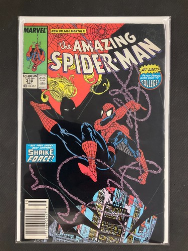 Amazing Spider-Man #310 (1988) Spidey Vs. Killer Shrike, Newsstand Edt, MID GR+!