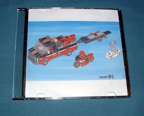 TOWN: CITY, RACING BIKE TRANSPORTER SET 60084 - LEGO - 2015 - USED