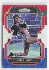 2022 Panini Prizm WWE #188 Cora Jade Ruby Wave RC