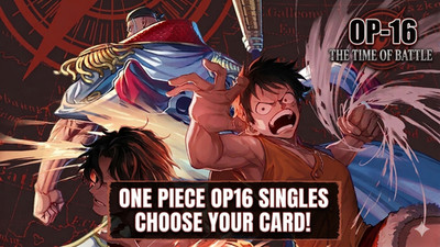 One Piece OP16 Singles - Complete your Master Set!