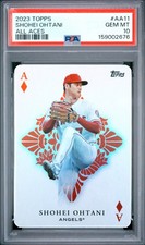2023 TOPPS ALL ACES #AA11 SHOHEI OHTANI PSA 10