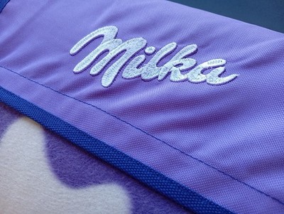Milka Picknickdecke Fleecedecke Werbeartikel Promotion Unbenutzt Selten