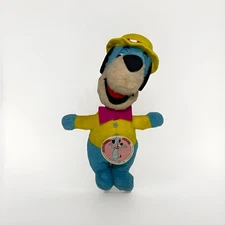 Vintage Mighty Star Hanna Huckleberry Hound Plush 15" Lovey Stuffed Toy 1980