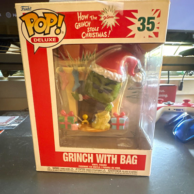 Funko Pop! Deluxe How the Grinch Stole Christmas Grinch w/ Bag #35